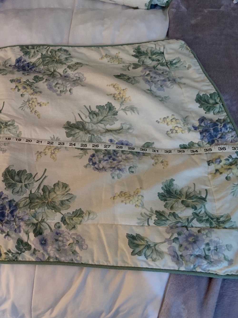 Laura Ashley king pillow shams (2(